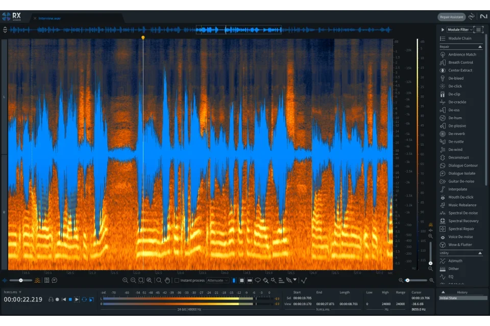 iZotope – RX 11 Audio Editor Advanced 11.2.0 4231 STANDALONE, VST3, AAX x64