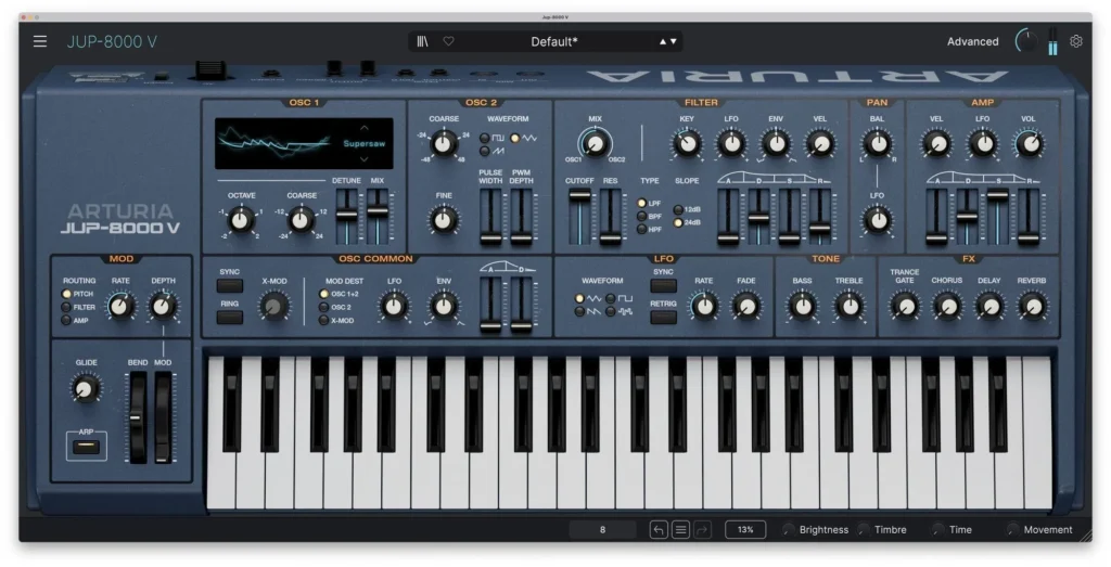 Arturia – Arturia Jup-8000 v1.0.0 STANDALONE, VSTi3, AAX x64