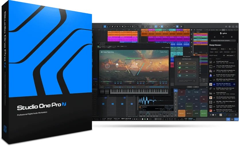 PreSonus – Studio One Pro 7 v7.2.0-DAW – VST CRACK